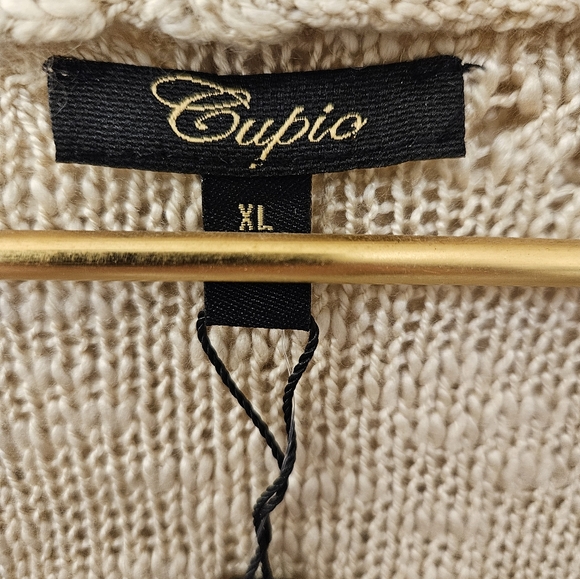 NWT - Cupio Shawl Wrap Cardigan - "Asiago" Color - Size XL - Picture 5 of 10